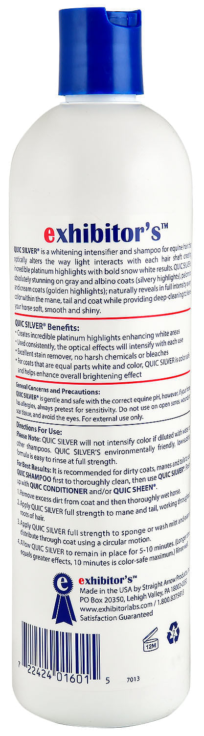 Exhibitor's Quic Silver Shampoo - Quic Silver Shampoo, 16 oz  