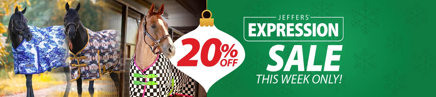 20% Off Jeffers Expression items, Ends Friday 12/19