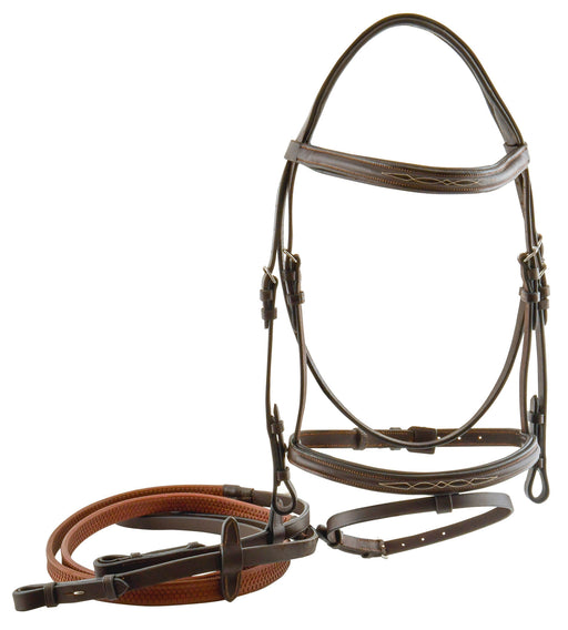 Loveson Elegance Bridle - Brown Cob 