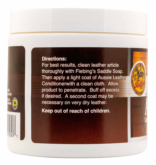 Aussie Leather Conditioner, 15 oz -   