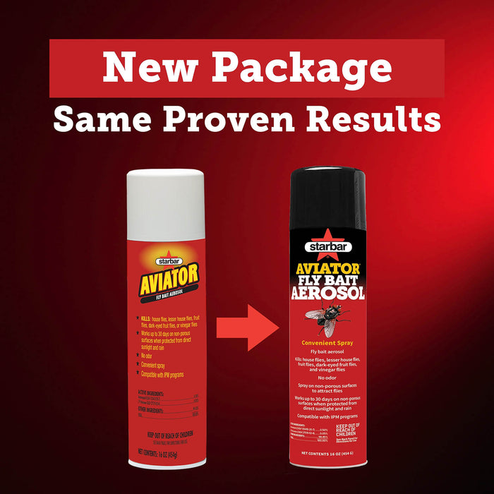 Cebo para moscas en aerosol Aviator, 16 oz