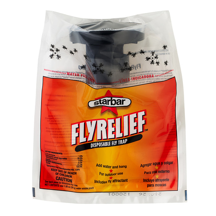 FLYRELIEF DISPOSABLE FLY TRAP  