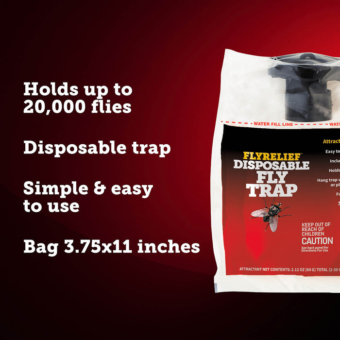 FlyRelief Disposable Fly Trap