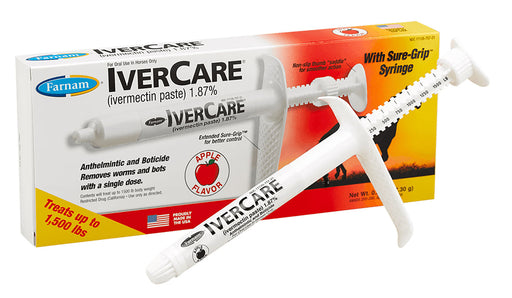 IverCare Paste Horse Dewormer, 1-dose - Single Pack  