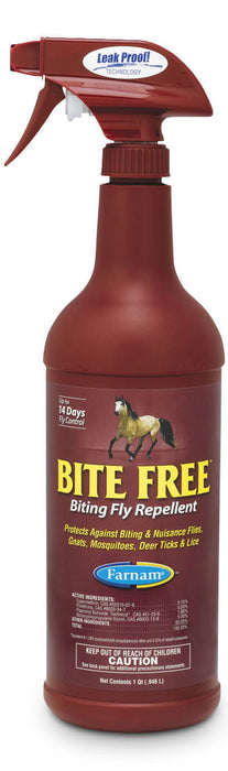 Bite Free Biting Fly Repellent, 32 oz -   