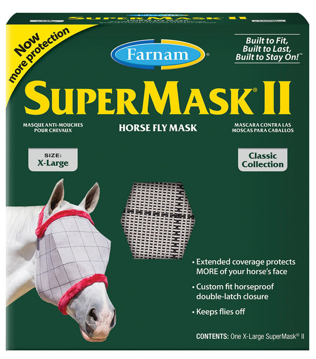 SuperMask II Classic without Ears, X-Large Horse -   