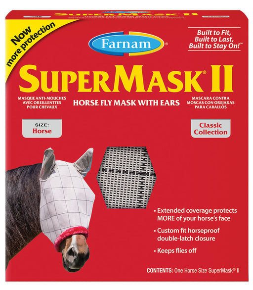 Farnam New SuperMask II with Ears - Horse  