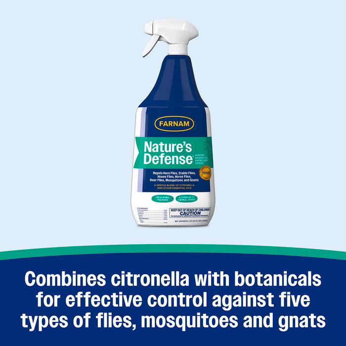 Repelente de moscas en aerosol Nature's Defense