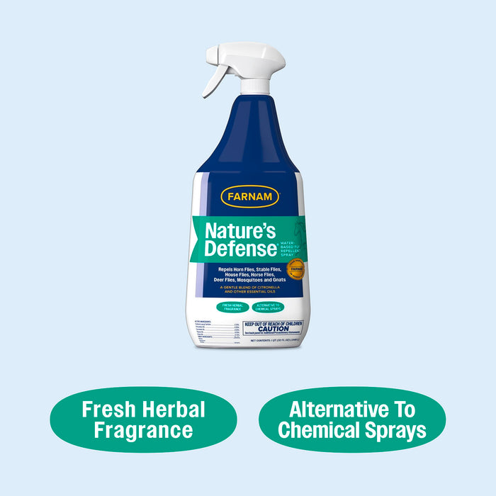 Repelente de moscas en aerosol Nature's Defense