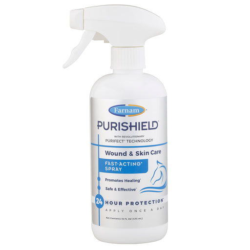 PuriShield Wound & Skin Care Fast-Acting Wound Spray -   