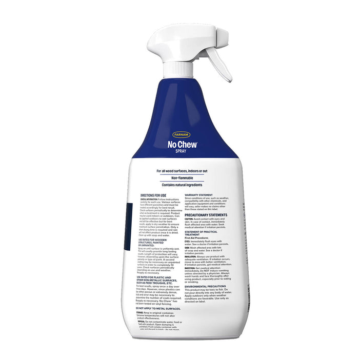 Spray para no masticar, de un cuarto de galón (32 oz)
