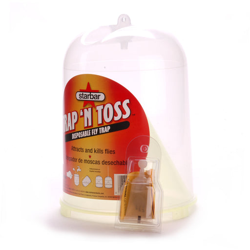 Trap 'n Toss Disposable Fly Trap -   