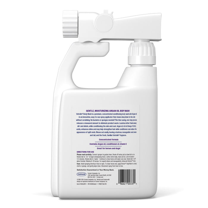 Gel de baño Vetrolin, 32 oz