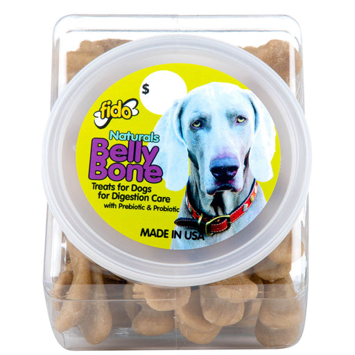 Fido Belly Bone Globe, Med/40 ct -   