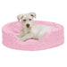 Ultra Plush Oval Cuddler with Insert Pillow, Small - Pink  