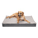 Deluxe Orthopedic Mattress Dog Bed, Quilt Top Convertible Indoor/Outdoor - Gray  