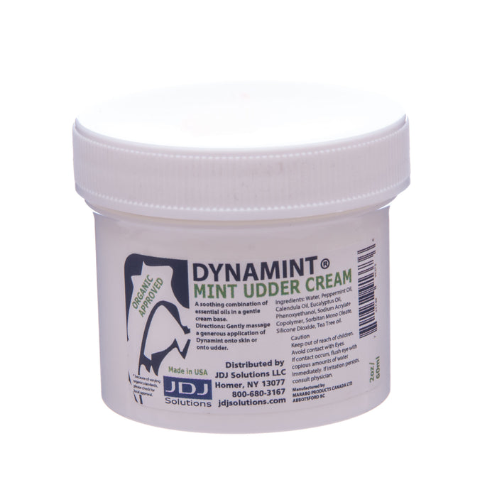 Dynamint Udder Cream - Dynamint White Udder Cream, 2 oz  