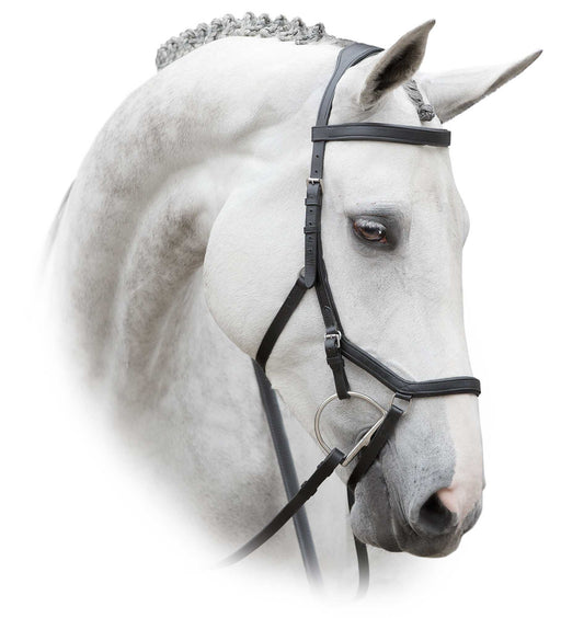 Rambo Micklem Competition Bridle, Black - Pony  