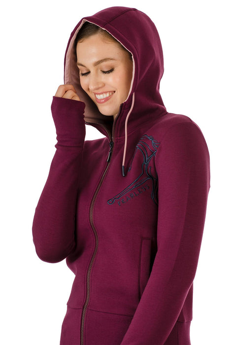 Horseware Ireland Flamboro Hoodie - Beetroot XXLarge 