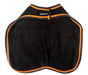 Rambo Deluxe Dog Coat, Black/Orange - XXXLarge  