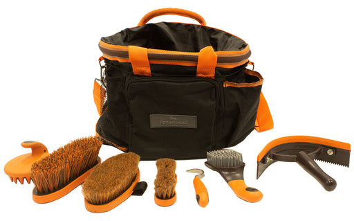 Rambo Grooming Kit - Blk/Orang/Tan/Brown  