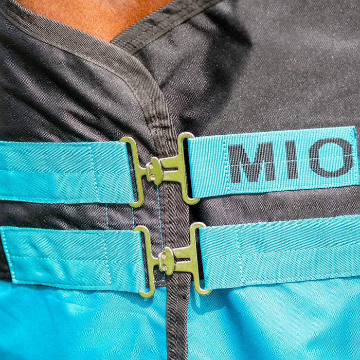 Amigo Mio Turnout, Medium Weight Color Black/Turquoise