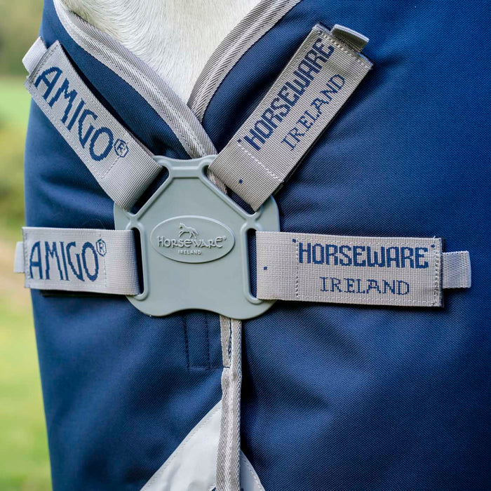 Amigo 1200 Denier FieldSafe Plus Turnout Blanket Color Navy