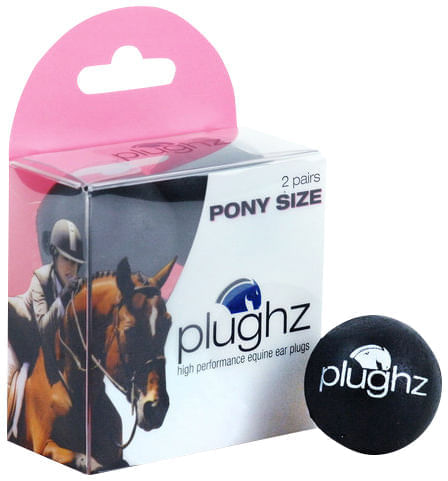 Plughz Equine Ear Plugs 2 Pair Pack - Pony  