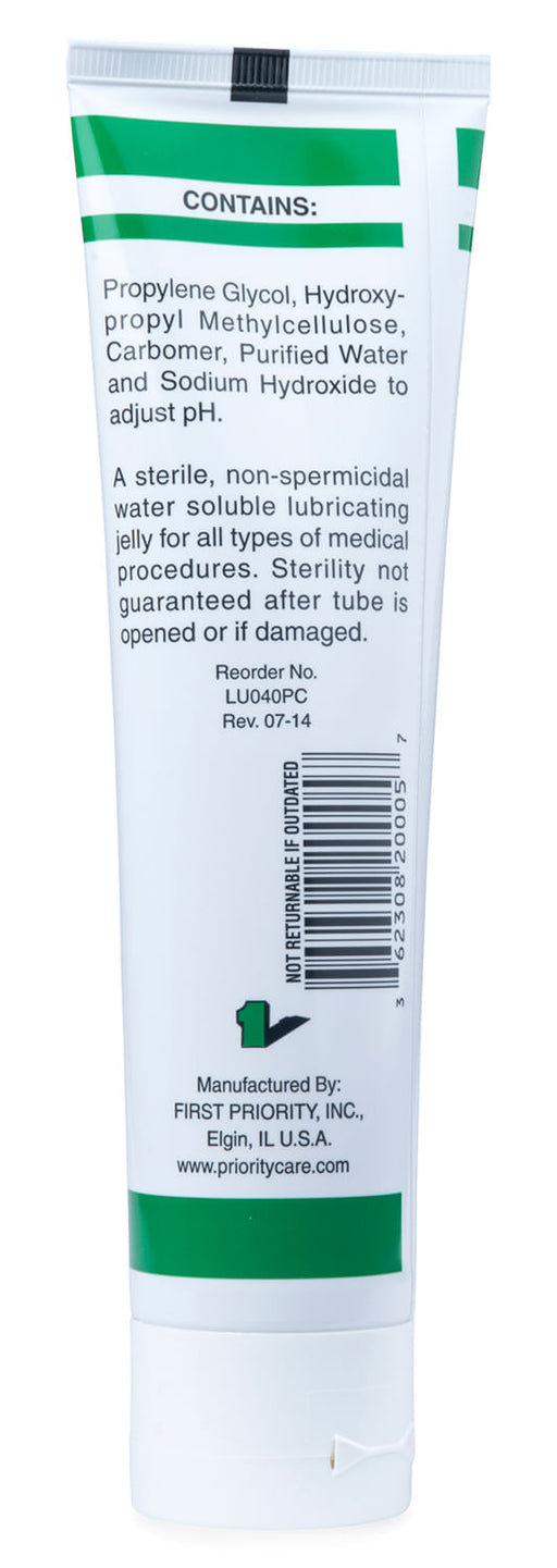 Non-Spermicidal Sterile Lubricating Jelly, 5 oz flip top -   