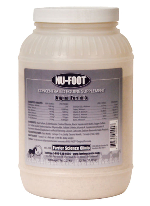 Nu-Foot Concentrated Equine Supplement - Nu-Foot Original Concentrate (Blue Label), 80 scoops  