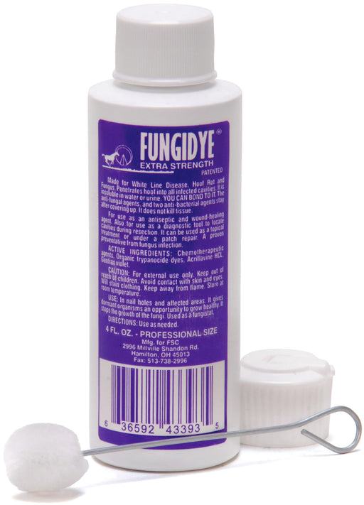 Fungidye, 4 oz with dauber - Fungidye Extra Strength, 4 oz w/ pour cap & dauber  