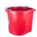 Fortiflex Flatback Bucket 24 qt (6 gallon) - Red  