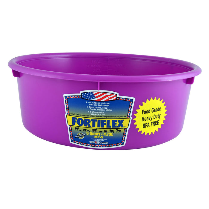 Fortiflex Mini Pan, 5 Qt - Purple  