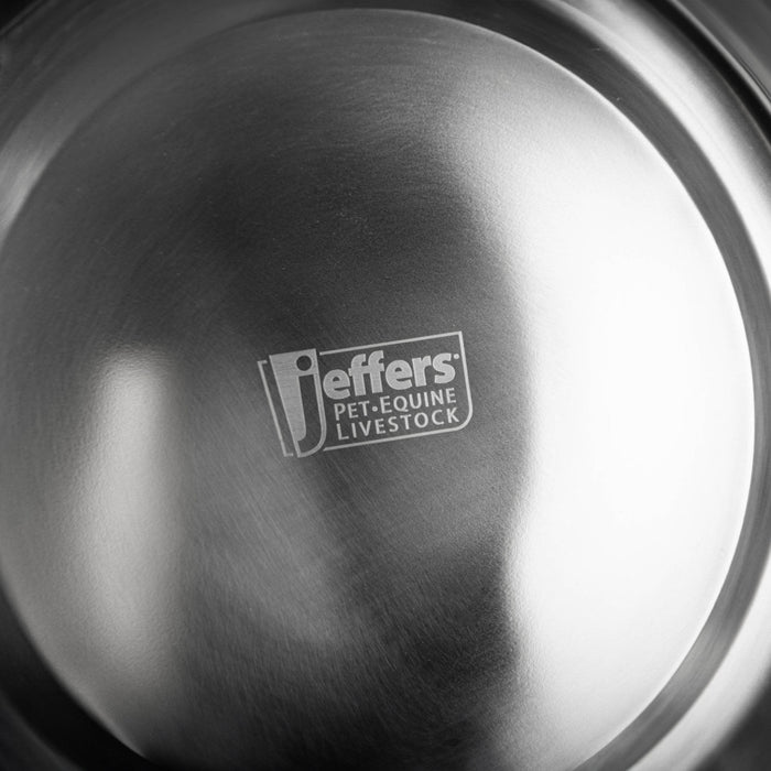 Stainless Steel Puppy Pans - Jeffers Stainless Steel Puppy Pans, 3 Quart  