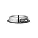 Embossed No-Tip Anti-Skid Stainless Steel Bowls - 24 oz Embossed No-Tip/Skid SS Bowl  