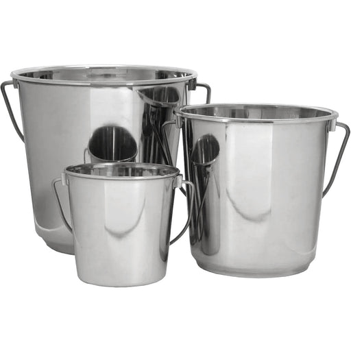 Stainless Steel Pails - 13 Quart Stainless Steel Pail  