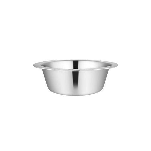 Stainless Steel Embossed Wide-Lip Bowls - 16 oz Embossed Wide Lip Bowl  