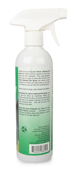 Kenic Oatmeal Pet Spray - Oatmeal Pet Spray, 17 oz  