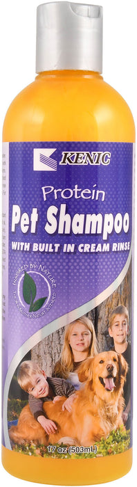 Protein Enriched Pet Shampoo - Protein All-Breed Pet Shampoo, 17 oz  