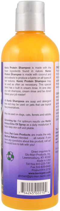 Protein Enriched Pet Shampoo - Protein All-Breed Pet Shampoo, 17 oz  