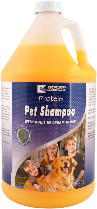 Protein Enriched Pet Shampoo - Protein All-Breed Pet Shampoo, Gallon  