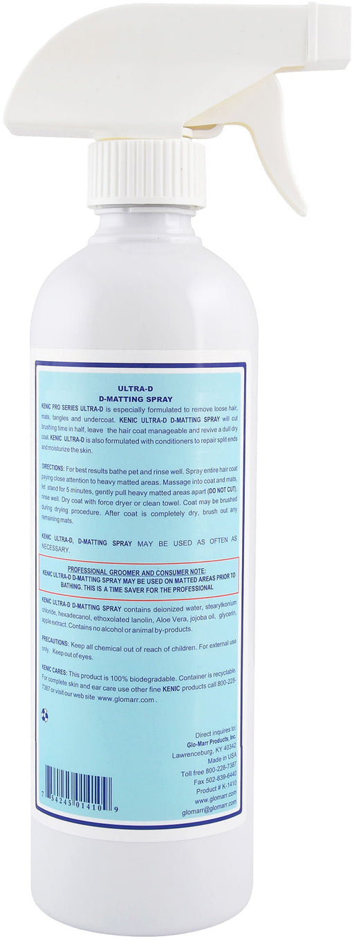 Ultra-D Pro Series D-Matting Spray - 17 oz Pro Series Ultra-D D-Matting Spray  