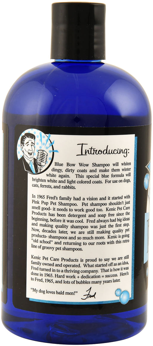 Kenic Blue Bow Wow Pet Shampoo - Blue Bow Wow Kenic RETRO Shampoo, 17 oz  