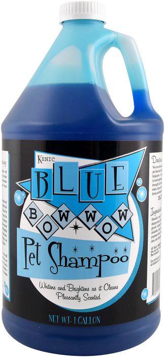 Kenic Blue Bow Wow Pet Shampoo - Blue Bow Wow Kenic RETRO Shampoo, Gallon  