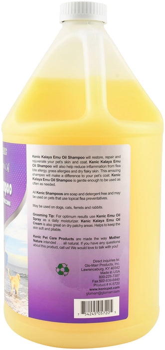 Kenic Kalaya Emu Oil Pet Shampoo - 1 Gallon Kalaya Emu Oil Pet Shampoo  