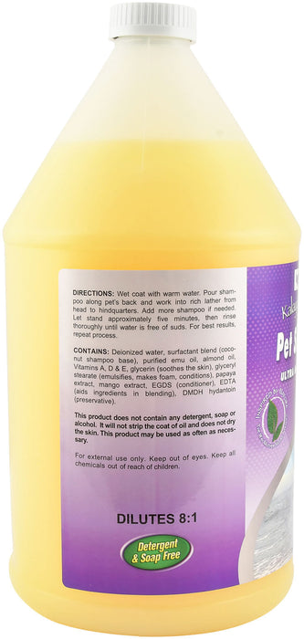 Kenic Kalaya Emu Oil Pet Shampoo - 1 Gallon Kalaya Emu Oil Pet Shampoo  