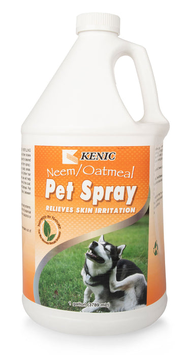 Kenic Neem/Oatmeal Anti-Itch Spray - Neem Oatmeal Spray, gallon  