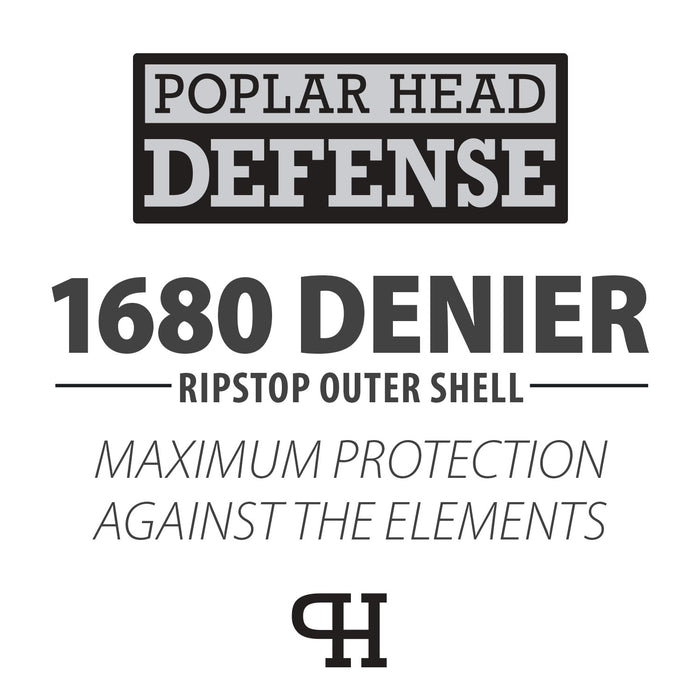 Jeffers Poplar Head Defense 1680 Denier Turnout Blanket with High Neck, 240 Gram, Plymouth Brown