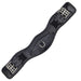 Jeffers Uniquely English Contoured Dressage Girth, Black - 26 in  