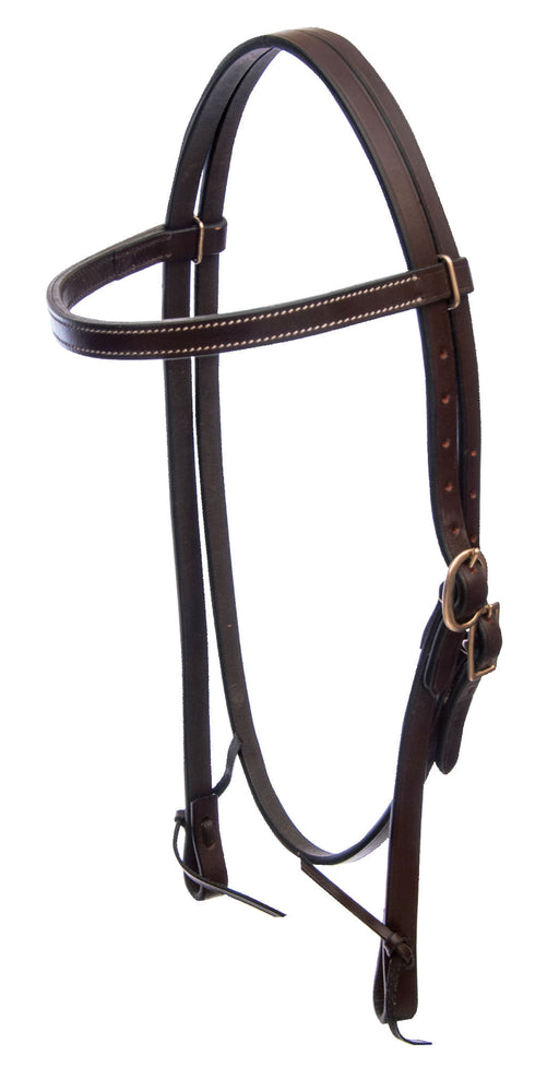 Jeffers Leather Browband Headstall -   